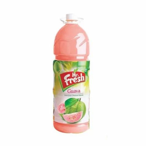 Mr. Fresh Guava Fruit Drink, Packaging Type: Bottle, 2 L