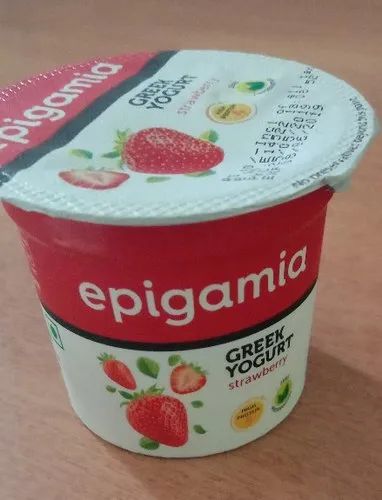4 Epigamia Greek Yoghurt, For Home, Quantity Per Pack: 48