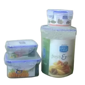 Transparent Plain Plastic Storage Container