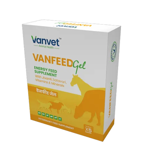 Vanfeed Gel, Packaging Size: 30 Gms X 5 Sachet, Treatment: Animal Growth & Care