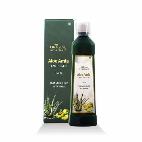 Amla,Aloe Vera Origine Naturespired Aloe Amla Energiser, Packaging Type: Bottle