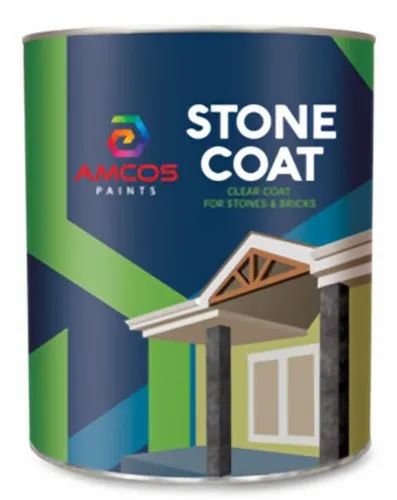 Amcos Stone Brick Top Coat Paint, 1 ltr