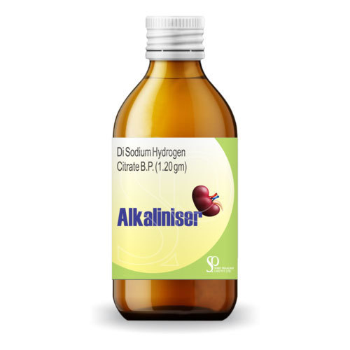 Allopathic Disodium Hydrogen Citrate BP Alkaliniser Syrup