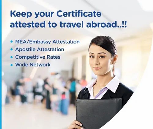 Certificate Attestation,Passport, Pan Card Services