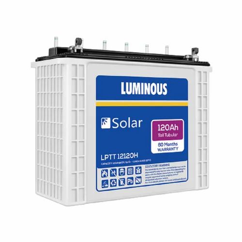 12 V Luminous LPTT12120H 120 AH Tubular Solar Batteries