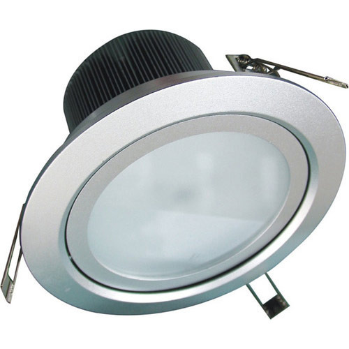 Pure White Copper LED Downlight, IP Rating: IP40