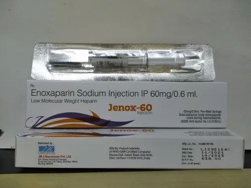 Enoxaparin Sodium Injection Ip 60 Mg