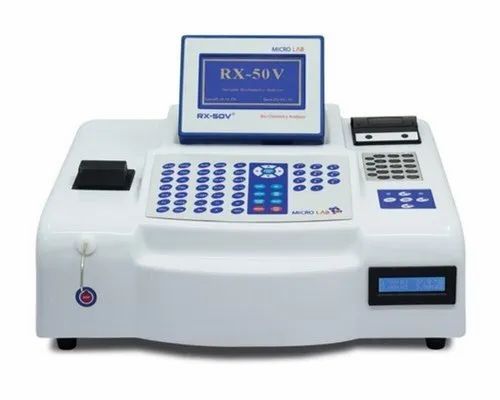 220 V Micro Lab RX-50V Biochemistry Analyzer For Laboratory, User Input: Touch