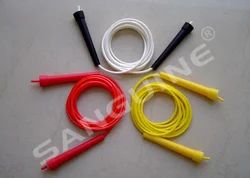 PVC Cord Assorted Short Handle Licorice Jump Ropes, For Skipping Exercise