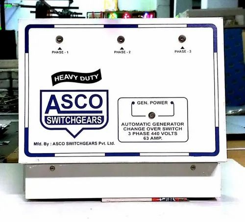 ASCO Three Phase Automatic Change Over Switch 63 Amp