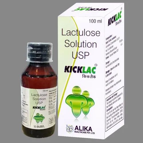 Lactulose 10gm/15ml. Kicklac Syrup, 100ml