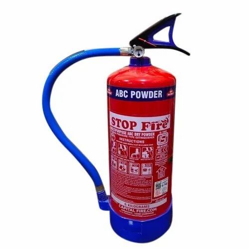 Mild Steel Active Fire Dry Fire Extinguisher, Capacity: 6 kg
