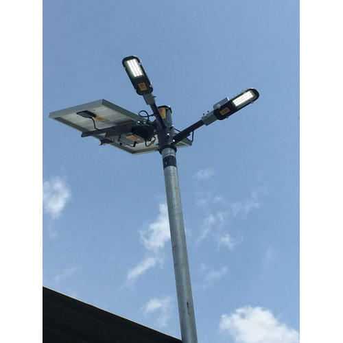 20 W Iron LED Infiniti Dual Luminair Solar Street Light System