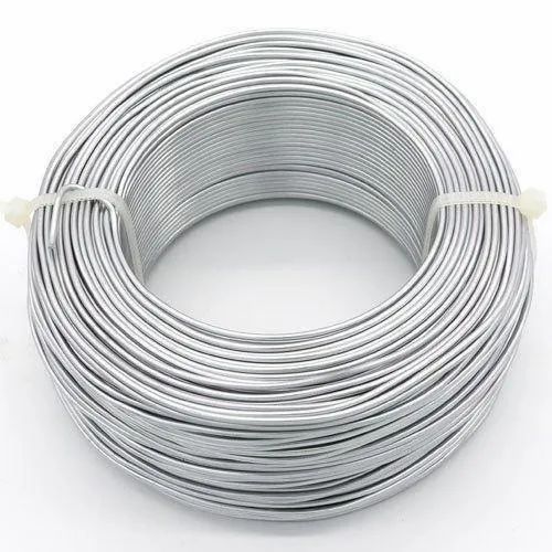 1.57 Mm To 3.80 Mm Silver Aluminium Wire, For Cabels And Conductor