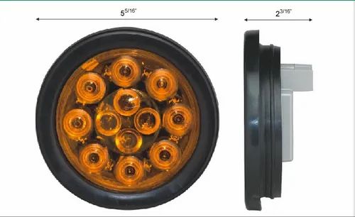 Round LED Turn Signal Lamp