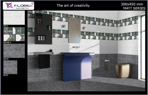 Digital Bathroom Tiles, 5-10 mm