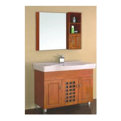 Fancy Wood Bathroom Cabinet