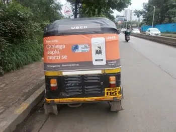 Outdoor Auto Hood Branding, Mode Of Advertising: OOH