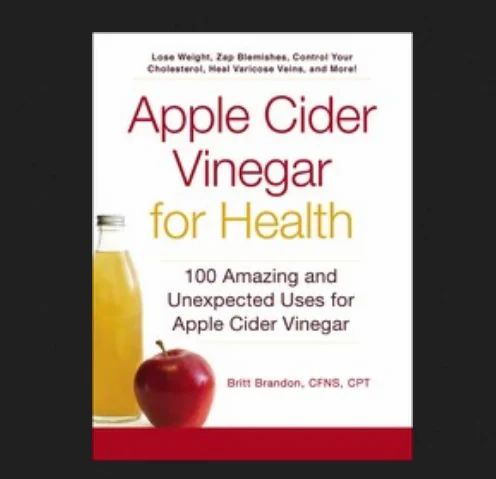 Apple Cider Vinegar For Health Book