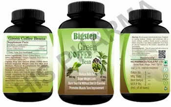 Bigstep Green Coffee Bean Capsule, Treatment: Obesity & Weight Loss, His Pharmaceuticals