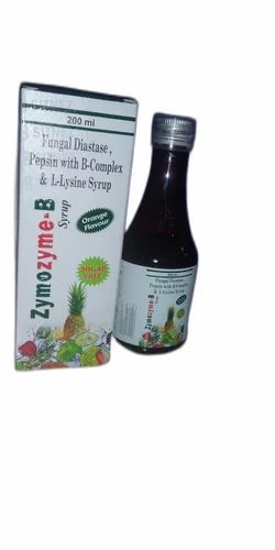 Fungal Diastase Pepsin With B Complex Syrup, Non prescription, Treatment: Ingestion Food