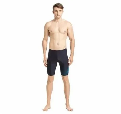 Navy Blue Speedo Mens Gala Logo Tech Pannel Jammer, Size: 40 Number