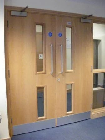 Acoustic Wooden Fire Door