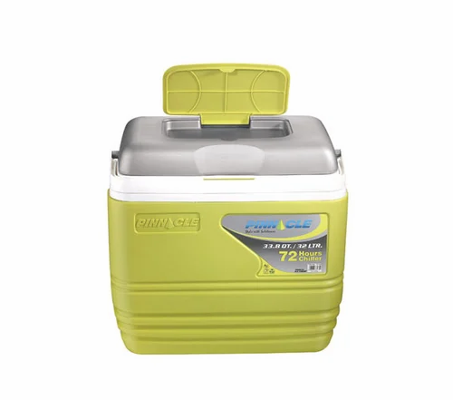 Pinnacle Lime Color primero 32 litre ice cooler box - keeps cold upto 72 hours