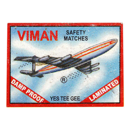 Viman Damp Proof Safety Matchbox, Packing Type: Carton Box