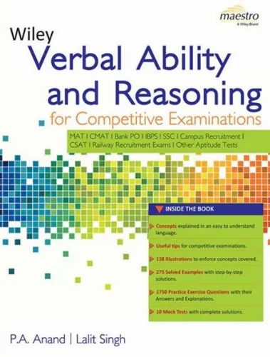 Wiley's Verbal Ability And Reasoning for Competitive Examinations Books