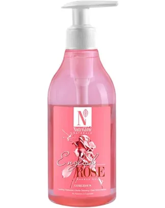 NutriGlow Natural English Rose Shower Gel | Best Body Wash Shower Gel 300ml