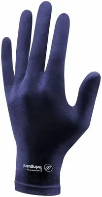 Navy Blue Cotton Livinguard Street Hand Gloves