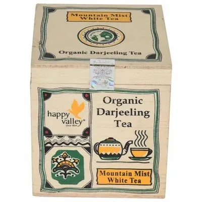 Organic Darjeeling Mountain Mist White Tea, Packaging Type: Box, Whole Leaves