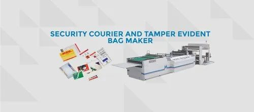 Mamata Machinery Fully Automatic Security Courier Tamper Evident Bag Making Machine, Capacity: 80-100 (Pieces per hour)