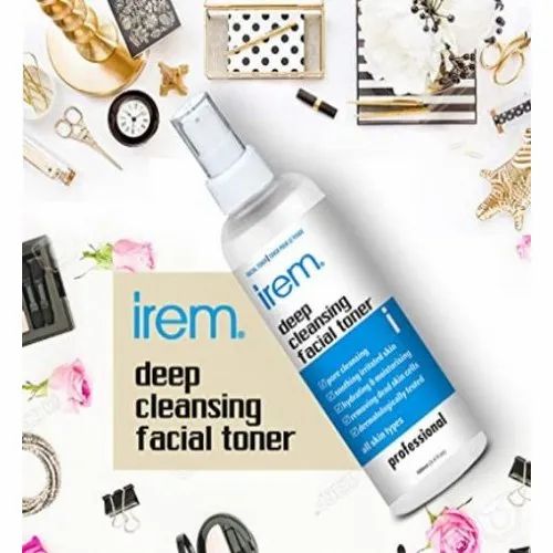 Irem Deep Cleansing Facial Toner, Ingredients: Chemical, Packaging Size: 100 Ml