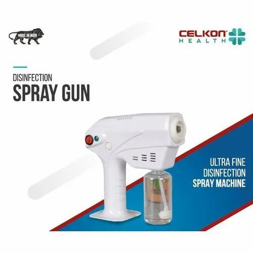 Celkon Health Ultra Fine Disinfectant Spray Gun, Air Pressure: <30 PSI, 7 - 8 (CFM)