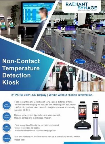 Biosygn Temperature Face Recognition Kiosk