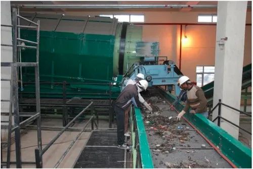 Waste Processing Pre Sorting Of Municipal Solid Waste