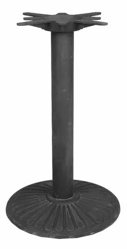 Ventura Table Base in Cast Iron with Round Base VF J-14