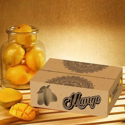 Double Wall 5 Ply Printed Fruit Packaging Box