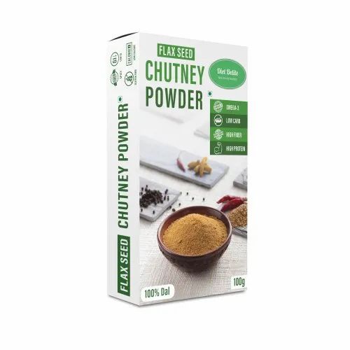 Packet Deit Delite Flax Seed Chutney Powder, 100G