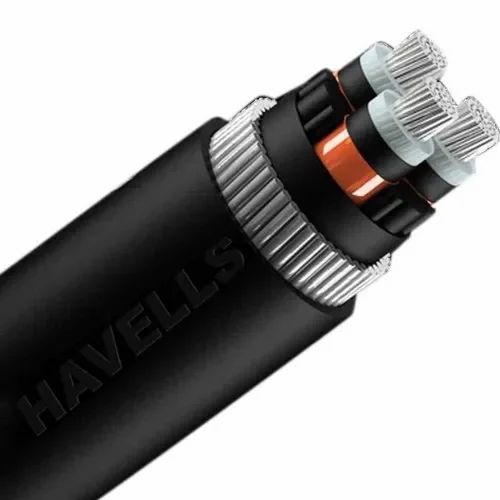 Aluminum Havells 3 Core HT Power Cables