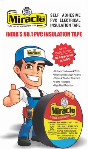 Brand: Miracle White PVC Insulation Tape