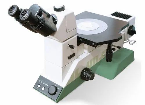 Sleek OMOS Metallurgical Microscope with Image Analysis Software, For Laboratory