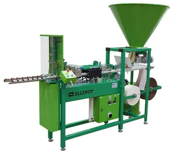 Ellepot - Semi Automatic Double Row Machine - H112, 9 kW