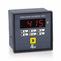 Three Phase Digital Voltmeter