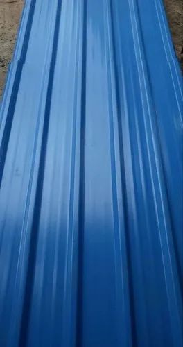 GALVALUME Blue Corrugated Roofing Sheets, For Residential
