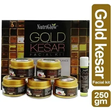 NutriGlow Gold Kesar Facial Kit 250gm