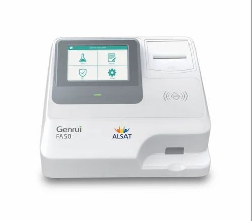 Semi Automatic Genrui FA50 Immunoassay Analyzer, Card Method, Fluorescence