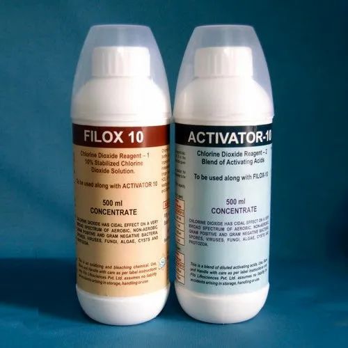 Filo Lifesciences Stabilized Chlorine Dioxide Filox and Activator